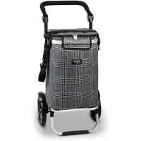 Punta Trolley 'Talent' zwart / wit