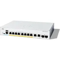 Cisco C1200-8P-E-2G Catalyst 1200 8-port GE PoE Ext Netwerk switch 1000 MBit/s PoE-functie