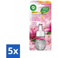 Air Wick - Essential Oil Refill - Ocean Mist & Lotus Blossom - Bulkverpakking - 5 stuks