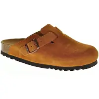 Scholl Klomp Women Fae New Suede Sa Cognac-Schoenmaat 42