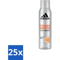 Adidas – Deodorant Spray – Power Booster – 150 ml - Bulkverpakking - 25 stuks