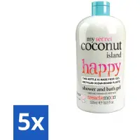 Treaclemoon – Douchegel – My Coconut Island – 500 ml - Bulkverpakking - 5 stuks