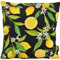 Gek op kussens! Citroenen /geel | 45 x 45 cm | kussenhoes | katoen/polyester