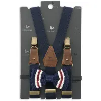 Sir Redman SR26014 ( SRCOMBIKIDS2614B ) Kids bretels combi pack Blue America