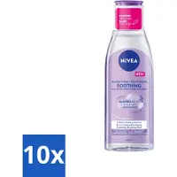 Nivea - Micellair Water - Gevoelige Huid - Anti-Restant - Verwijdert Waterbestendige Make-up - 200 ml - Bulkverpakking - 10 stuks