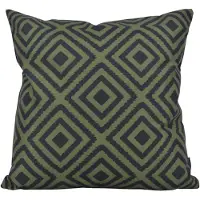 Gek op kussens! Green graphic | 45 x 45 cm | kussenhoes | katoen/linnen