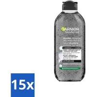 Garnier - SkinActive - Micellair Jelly-water - Alles-in-1 - Charcoal - 400 ml - Bulkverpakking - 15 stuks