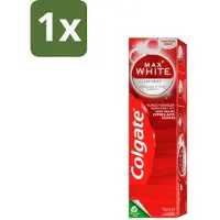 Colgate 1 x – Max White Infinite – Tandpasta – 75 ml - Witte Tanden - Anti-vlekken Bescherming - Tandpasta - Glazuur Beschermen - Tandvlees Gezond