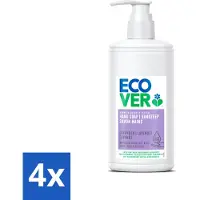 Ecover 4 x - Handzeep - Lavendel & Aloë Vera - 250 ml - Handzeep - Lavendel - Aloë Vera - Biologische Handzeep - Plantaardige Handzeep