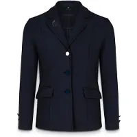 Kentucky Horsewear Horsewear - Wedstrijdjasje Paris – Showjasje meisje – Navy – Ademend – Glitters – Maat 150 - Voor Ruiters