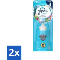 Glade 2 x - Sense & Spray - Ocean Adventure - 18 ml - Frisse Geur - Zeegeur - Citrusgeur - Bloementon - Geurverspreider