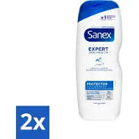 Sanex – Douchegel – Expert Skin Health Protector – 600 ml - Voordeelverpakking - 2 stuks