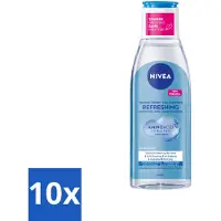 Nivea – Micellair Reinigingswater – Refreshing – 200 ml - Bulkverpakking - 10 stuks