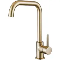 Adema Sparkle 2.0 Keukenkraan - hoog - goud mat