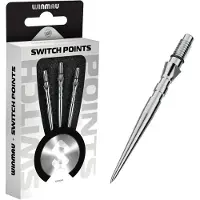 Winmau Switch Point Groove Silver 40 mm