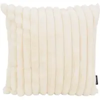 NOVÉE Rosie rib creme | 45 x 45 cm | kussenhoes | polyester