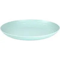 PlasticForte Rond bord/camping bord - D25 cm - mintgroen - kunststof
