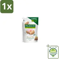 Palmolive 1 x – Handzeep Navulling – Naturals Almond Milk – 500 ml - Handzeep Navulling - Amandelmelk - Vegan Handzeep - Verzorgende Handzeep - Handen Reinigen