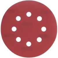 Radix - Schuurschijf - Pro - Klittenband 125 mm - P400 – 8 stofgaten (50 stuks)