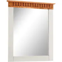 Notio Living Lisa-Wandspiegel - Wit Grenen