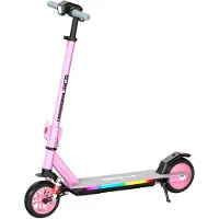 RCB R12Max Elektrische Step Kinderen - Kinderstep - 220W -Schokdemping- Max 18km/u- roze