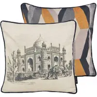 Gek op kussens! Sierkussen velvet taj mahal | 45 x 45 cm | polyester