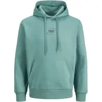 Jack & Jones Sweatshirt 'JJECORP' blauw / pastelgroen