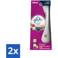 Glade 2 x - Automatische Spray - Relaxing Zen - 269 ml - Luchtverfrisser - Automatische Geur - Relaxerende Geur - Huisgeur - Sandelhout