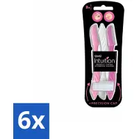 Wilkinson Sword Wilkinson Intuition - Navulmesjes - Wenkbrauw Shaper - Precisie - 3 mesjes - Voordeelverpakking - 6 stuks