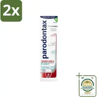 Parodontax - Tandpasta - Tandvlees+Gevoeligheid & Adem - Whitening - 75 ml - Voordeelverpakking - 2 stuks - Adem - Witte glimlach