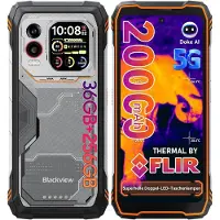 Blackview XPLORE 1 Pro - Robuuste Smartphone - 5G - 36GB RAM - 256GB ROM - 6.78 inch - Robuuste Telefoon - Nachtzicht - Android 15 - NFC - GPS - Oranje