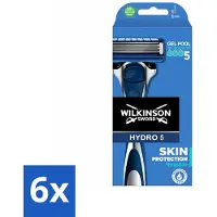 Wilkinson Sword Wilkinson - Navulmesjes - Hydro 5 Skin Protection Scheermes Regular - Comfortabel - 1 mesje - Voordeelverpakking - 6 stuks