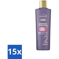 Andrélon – Conditioner – Pro Care Amino+ Glossy Shine – 250 ml - Bulkverpakking - 15 stuks