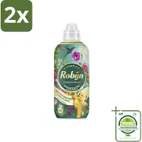 Robijn – Wasverzachter – Intense Paradise Secret – 765 ml - Voordeelverpakking - 2 stuks - Wasverzachter - Wasverzachter paradise secret