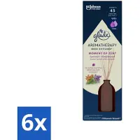 Glade - Geurstokjes Moment van Zen - Aromatherapie Geurverspreiding - 80 ml - Voordeelverpakking - 6 stuks