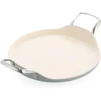 Dagelijkse Kost Plancha/Grillpan - 28 cm - Lichtgrijs