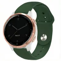 IMoshion Siliconen Sport bandje - Universeel 18 mm aansluiting - Donkergroen