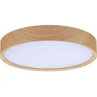 Paulmann Plafondlamp , Tega, Hout, Badkamer, Kunststof, Modern
