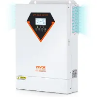 Vevor 2-in-1 hybride zonne-omvormer 5500W zonne-omvormer 11000VA zuivere sinusgolf MPPT LCD-scherm 3 laadmodi (zonne-energie opladen