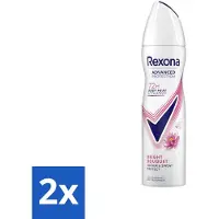 Rexona 2 x - Deodorant Spray - Advanced Protection Bright Bouquet - Langdurige Frisheid - 150 ml - Anti-transpirant - Deodorant - Vrouwen - Langdurige Bescherming - 72 Uur