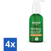 Weleda - Reinigingsolie & Make‑up Remover - 150 ml - Voordeelverpakking - 4 stuks
