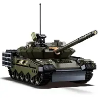 Sluban ModelBricks T‑80BVMS Tank bouwspeelgoed - Constructiespeelgoed modelbouw - bouwdoos met 798 bouwstenen - M38-B1178 - vanaf 10 jaar