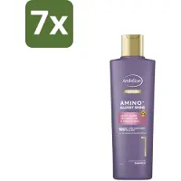 Andrélon 7 x – Shampoo – Pro Care Amino+ Glossy Shine – 250 ml - Glans Haar - Zachtheid Haar - Stralend Haar - Aminozuren Shampoo - Ultra-glans Technologie