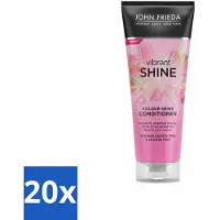 John Frieda – Conditioner – Vibrant Shine Colour – Glansversterkend – 250 ml - Bulkverpakking - 20 stuks