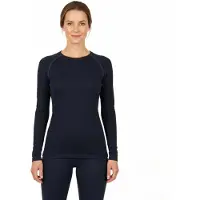Norfolk - 80% Merino Wol Thermoshirt Dames - Naadloos - Temperatuurregulerend - Medium - Yeti