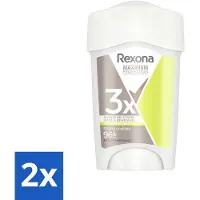 Rexona 2 x - Deodorant Stick - Maximum Protection Stress Control Dry - Tegen Stresszweet - 45 ml - Anti-transpirant - Deodorant - Stresszweet - Zweetbescherming - Langdurige Bescherming