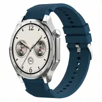 IMoshion Siliconen bandje voor de OnePlus Watch 3 / 2 / 2R / Oppo Watch X2 / X - Donkerblauw