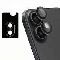 IMoshion Camera Protector Glas 2-pack voor de Apple iPhone 16 / 16 Plus / 17 - Zwart
