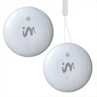 IMoshion Wireless Tag - Bluetooth Tracker voor Android - 2 pack - Wit