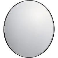 Vevor Wandspiegel Make-upspiegel Badkamerspiegel 762 mm Diameter 3,81 mm Dikke Ronde Spiegel